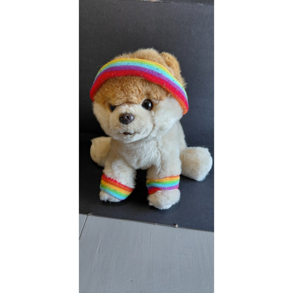 vintage Collectible GUND Boo The World's Cutest Dog Workout Pomeranian Plush Toy